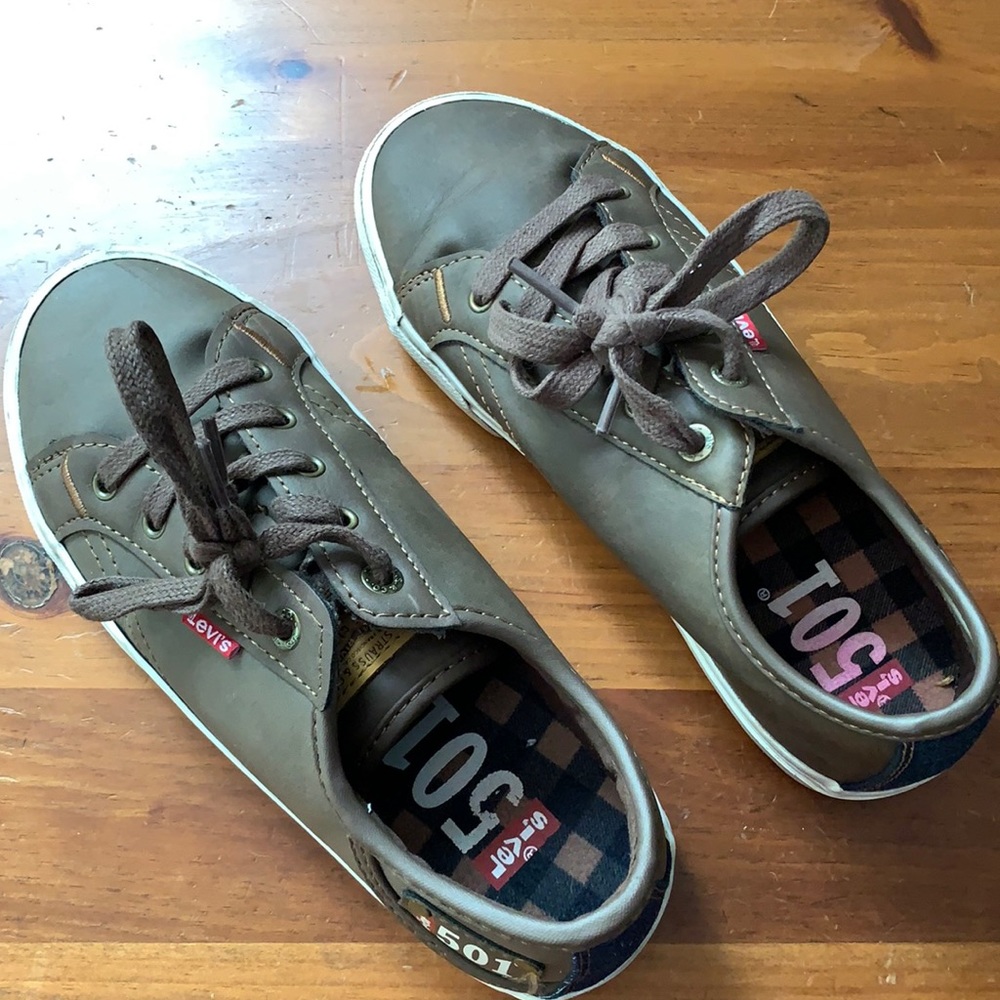 Levi’s 501 Brown Leather sneaker
